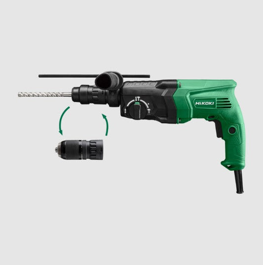 MARTELLO TASSELLATORE 730 W - 3 MODALITÀ - MANDRINO INTERCAMBIABILE