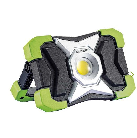 Faro da Lavoro LED Ricaricabile Fasano FG 210/C - 3000 Lumen, Impermeabile IP65, 5 Livelli Luminosità e Funzione Power Bank