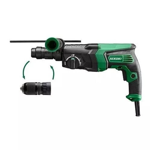 MARTELLO TASSELLATORE HIKOKI ART.DH26PMCW1 830W - 3 MODALITA'