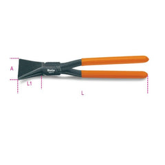 PINZE X LATTONIERI DIRITTE 280 BETA