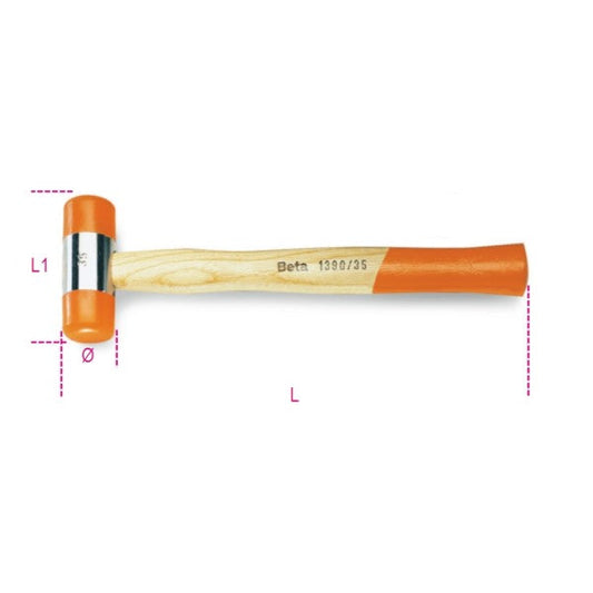 MAZZUOLE BATTENTI PLASTICA 22 BETA