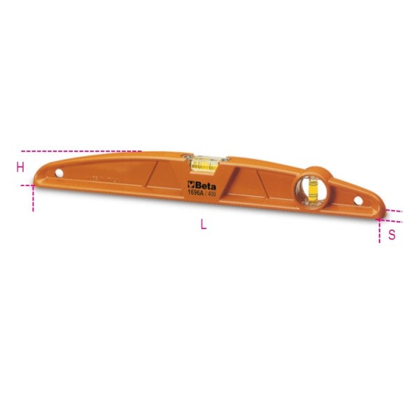 LIVELLE IN ALLUM BASE RETTIFIC ATA A/400