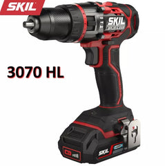 TRAPANO A PERCUSSIONE A BATTERIA SKIL 3070 HL BRUSHLESS 2X20V 2,0