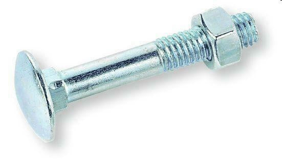 VITI TESTA TONDA QUADRO SOTTOTESTA INOX A2 MM. 6X30