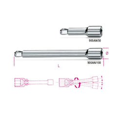 PROLUNGHE ANGOLARI 125MM 3/8 A N/125
