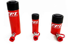 CILINDRO SEMPLICE EFFETTO, RITORNO A MOLLA 10 TON. CORSA 160MM  DIAMETRO ESTERNO 57 MM ALTEZZA 232 MM CHIUSO