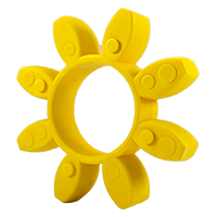 ELASTOMERO POLIURETANO GIALLO Ø 65-75 96 SH