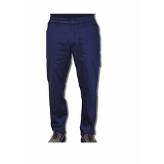 PANTALONE COTONE BLU TG. 52