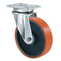 RUOTA VULKOLLAN SUPPORTO GIREVOLE NAGP Ø 100X30