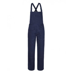 PANTALONI PETTORINA (SALOPETTE) COTONE BLU TG. 52