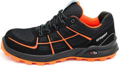 SCARPA BASSA WIND NR. 46 NERA/ARANCIONE S1P