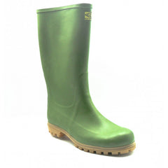 STIVALE TRONCHETTO GOMMA VERDE