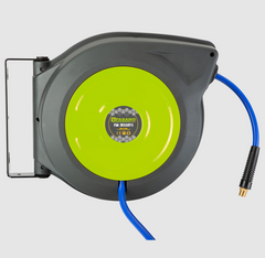 Arrotolatore Aria Compressa Professionale Fasano FG 385/AR15 | 15mt - Tubo Ø 10mm con Riavvolgimento Sicuro