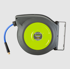 Arrotolatore Aria Compressa Professionale Fasano FG 385/AR15 | 15mt - Tubo Ø 10mm con Riavvolgimento Sicuro