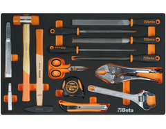 Carrello Beta RSC24 con 7 cassetti e inclusi 224 utensili automotive