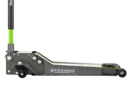 Sollevatore Idraulico Fasano FG 719/2T | 2 Ton | Profilo Extra-Basso e Braccio Lungo (75-610mm)