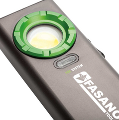 Lampada LED Portatile FG 202 Fasano Tools - 1200 Lumen con Sensore TCS e Doppia Calamita