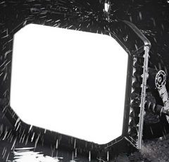 Faro da Lavoro LED Professionale 5200 Lumen - Ricaricabile, Anti-Abbagliamento, IP65 - Fasano Tools FG 224/L5200