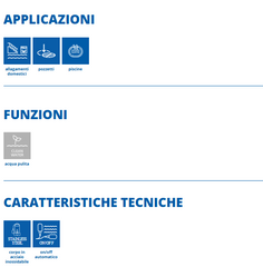 Pompa sommersa INOX COD.ARUP750XC 750W PORT.11000L/H PREV.8,5MT