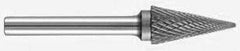 FRESA - BURRS SHAPE D 16X14,4 CUT DC 6OL60 IN METALLO DURO