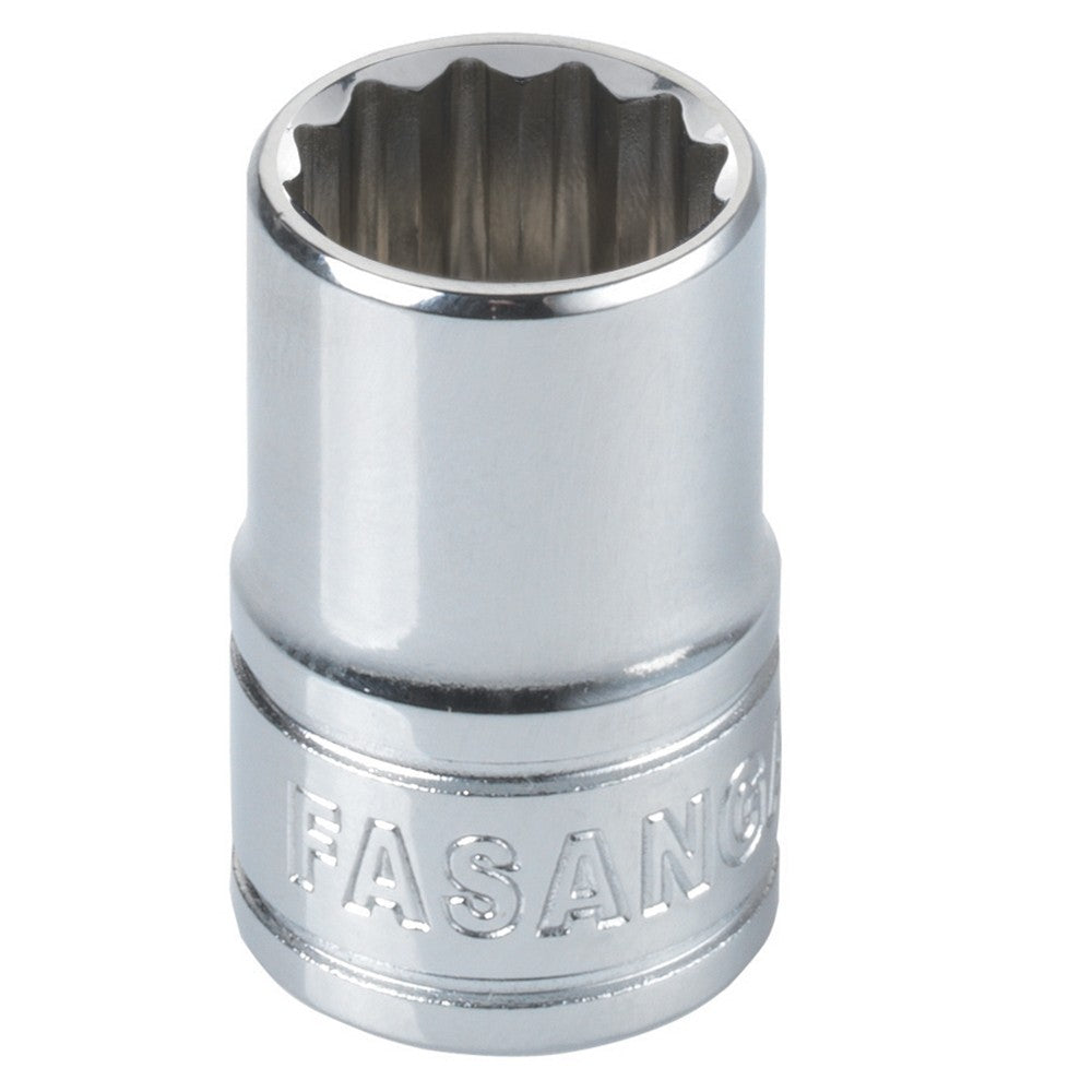 CHIAVE A BUSSOLA POLIGONALE 1/2'' SERIE IN POLLICI - 7/16" 625C/IN3  FASANO