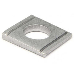 PIASTRINE QUADRE DIN434UNI6598 INOX A2 M.22